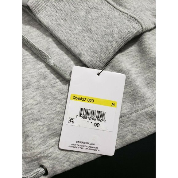 Calvin Klein Womens CK One Logo French Terry Lounge Hoodie Gray Sz M Q56427 $54 - Picture 5 of 5